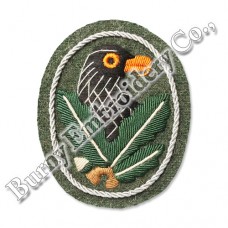 German World War II Hands Embroidered Badges